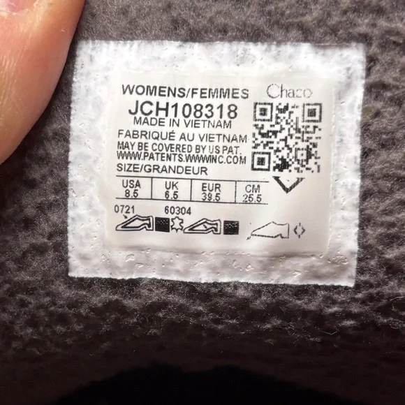 Chaco Borealis Ledge Women’s Waterproof Ankle Boots Wool Hiking Winter Size 8.5 - Picture 10 of 10